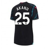 Manchester City Manuel Akanji #25 Tredjedrakt Dame 2023-24 Kortermet